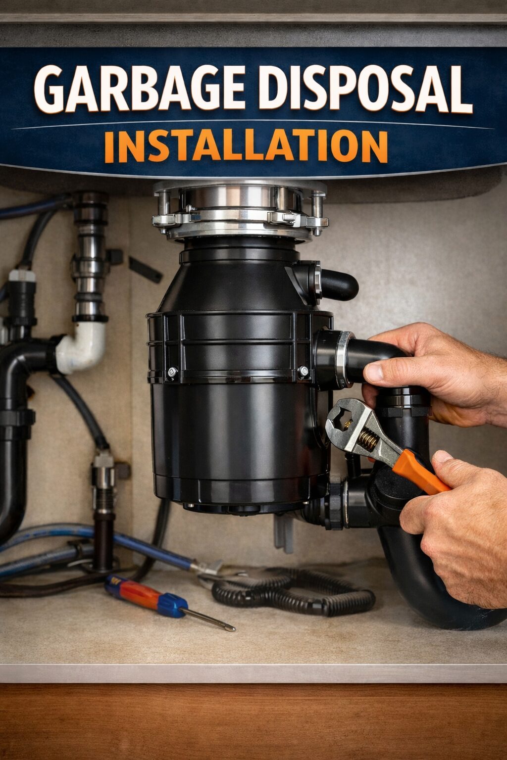 garbage disposal installation arlington va